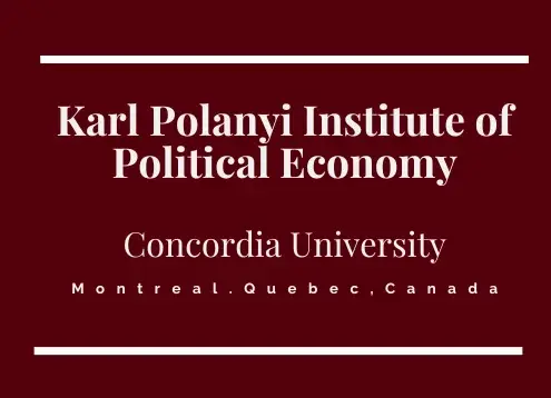 Karl Polanyi Institute of Political Economy Concordia University